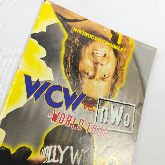WCW Vs. NWO World Tour N64 Nintendo 64 Instruction Booklet Manual *ONLY - Picture 2 of 7